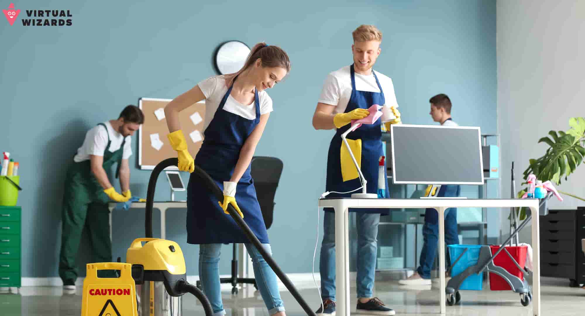 Virtual assistant for cleaning business